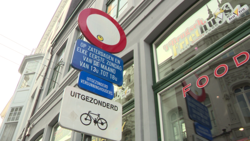 2019-11-22 00:00:00 - Bestuurders negeren verbod in Brugge