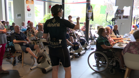 2022-07-14 00:00:00 - 3.328 km gereden in Woonzorgcentrum Ter Beke: "Totale afstand Tour de France"