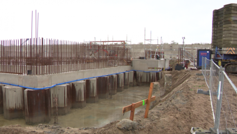 2017-10-20 00:00:00 - Golftank voor waterbouwkundig onderzoek in Oostende