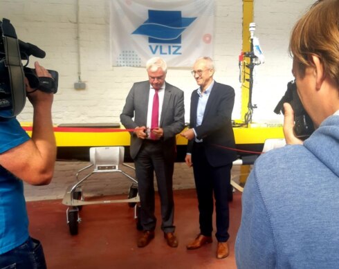 2019-09-17 00:00:00 - Onderzoekscentrum test onderwaterrobots uit in Oostende