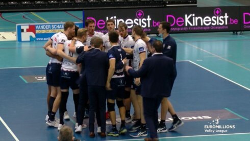 2021-12-19 00:00:00 - Knack Roeselare wint in drie sets bij Gent