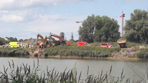2020-08-18 00:00:00 - Vrachtwagenchauffeur sterft bij arbeidsongeval