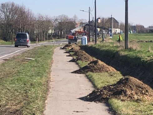 2023-03-01 00:00:00 - Werken aan nieuw kruispunt langs N37 in Tielt gestart