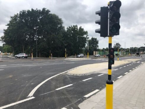 2018-08-23 00:00:00 - Expresweg in Waregem weer open
