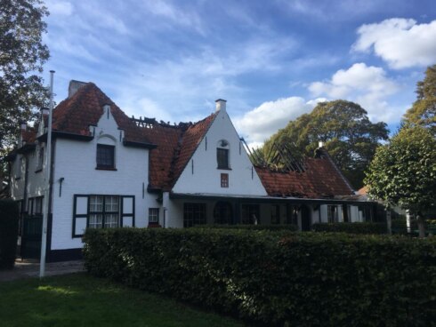 2018-10-07 00:00:00 - Brand verwoest 700 jaar oude schuttersgilde