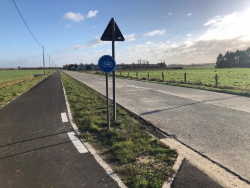 2018-12-08 00:00:00 - Nieuw fietspad tussen Ruiselede en Wingene geopend