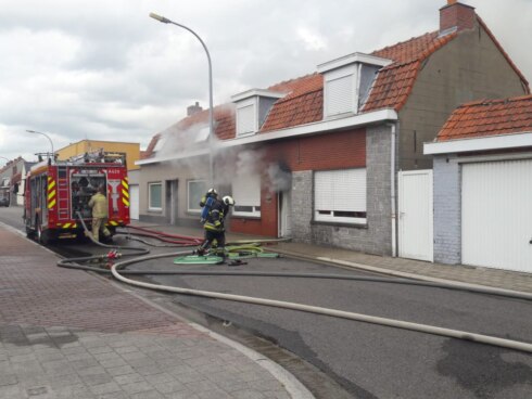 2019-07-20 00:00:00 - Woningbrand in Menen door frietketel