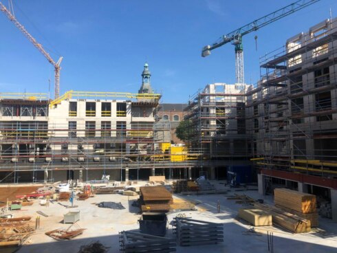 2019-09-14 00:00:00 - Heraanleg markt Harelbeke van start