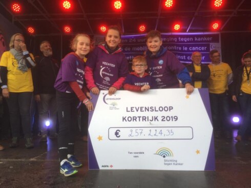 2019-09-29 00:00:00 - 257.224 euro: recordeditie voor Levensloop Kortrijk