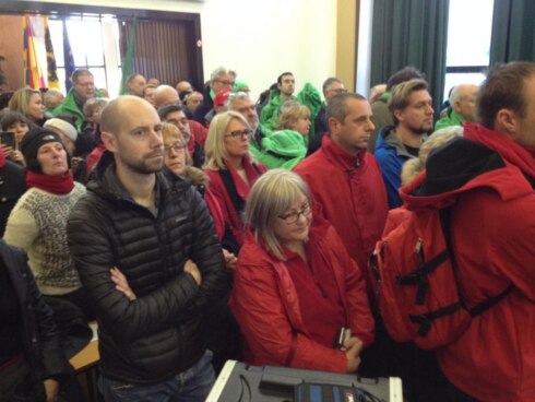 2019-12-14 00:00:00 - Oostendse keukenpersoneel voert actie