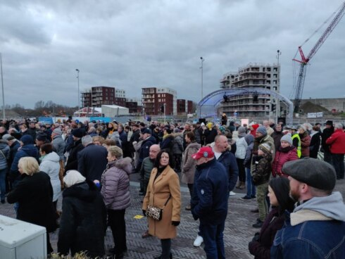 2020-01-11 00:00:00 - Nieuwe Leieboorden feestelijk geopend in Harelbeke