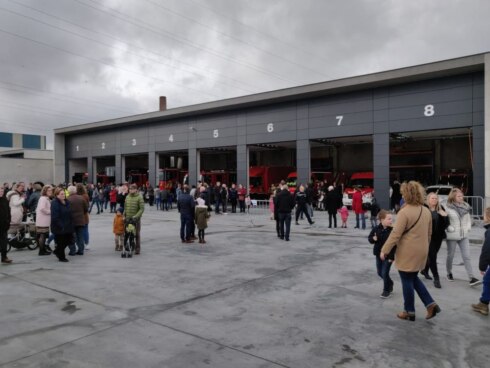 2020-02-02 00:00:00 - Open poortdag in nieuwe kazerne Deerlijk