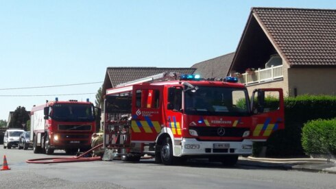 2020-05-30 00:00:00 - Brand vernielt tuinhuis in Nieuwpoort