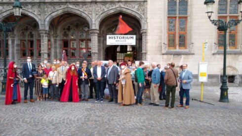 2020-07-11 00:00:00 - Van Eycks naamgenoten krijgen VIP-rondleiding in Historium Brugge