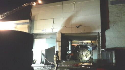 2020-09-15 00:00:00 - Explosie op bedrijventerrein in Elverdinge