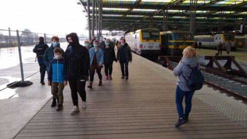 2020-11-14 00:00:00 - Gezellige drukte, maar geen overrompeling in Oostende
