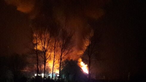 2020-11-27 00:00:00 - Hevige boerderijbrand in Nieuwpoort