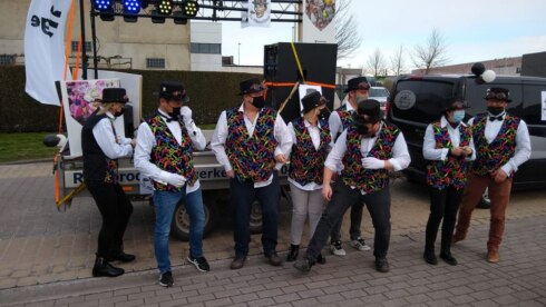 2021-02-14 00:00:00 - Toch carnavalstoet in Blankenberge, maar dan coronaproof