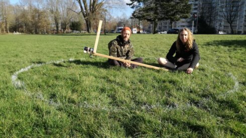 2021-02-26 00:00:00 - Kortrijkse oplossing tegen volle parken: bubbelcirkels voor vier