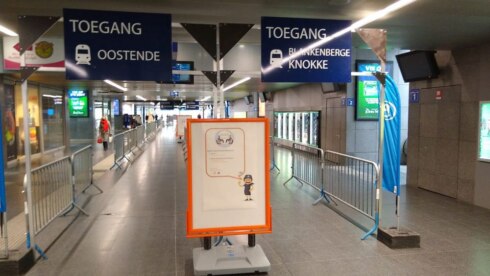 2021-04-03 00:00:00 - Vanaf vandaag raamregel op trein richting kust van kracht