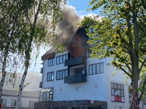 2021-05-30 00:00:00 - Uitslaande brand in Waregems appartementsgebouw