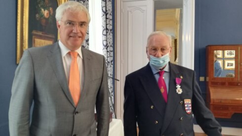 2021-07-08 00:00:00 - Medaille voor bootjesman Maurice