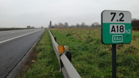 2021-12-15 00:00:00 - Gewonde transmigrant op E40 tussen Adinkerke en Franse grens