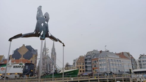 2021-12-17 00:00:00 - Kunstwerk eert overleden Oostendse vissers tijdens opstand 1887