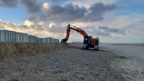 2022-01-07 00:00:00 - Geen zandkliffen meer: agentschap ruimt alles weg