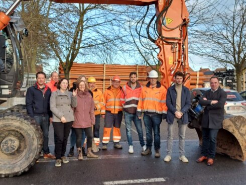 2022-02-14 00:00:00 - Grootste werken in 15 jaar van start in Kuurne