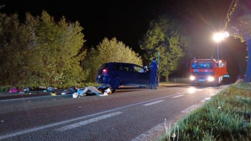 2022-05-01 00:00:00 - Frontale aanrijding in Torhout: 68-jarige vrouw gewond