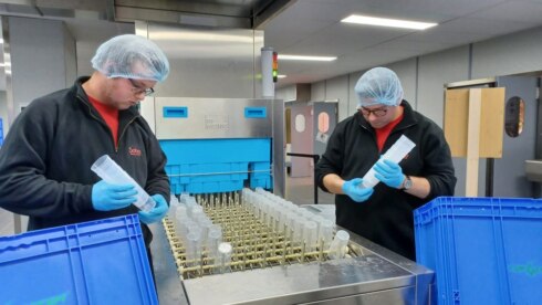 2022-06-09 00:00:00 - Nieuwe wasafdeling voor het wassen van herbruikbaar cateringmateriaal