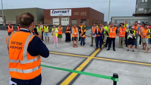 2022-08-30 00:00:00 - Vernieuwde vliegtuigparking in gebruik genomen