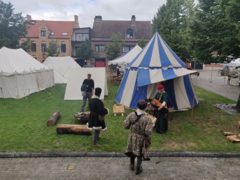 2022-09-24 00:00:00 - Middeleeuws weekend voor 640 jaar 'Slag bij Westrozebeke'
