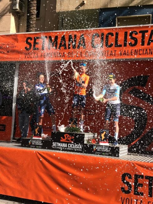 2023-02-19 00:00:00 - Justine Ghekiere is eindwinnares in Ronde van Valencia