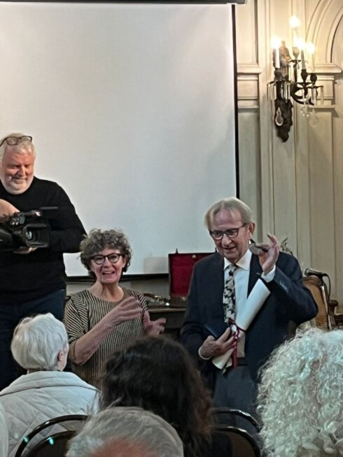 2023-05-13 00:00:00 - Rekkemnaar Jozef Deleu wint de eerste Taalpenning