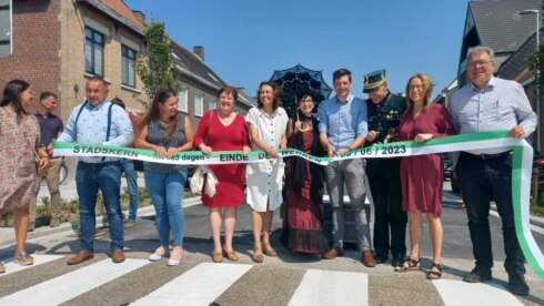 2023-06-08 00:00:00 - Torhoutse stadskern is na 885 dagen afgewerkt
