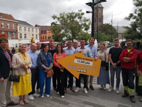 2023-07-04 00:00:00 - N-VA maakt Walen warm voor jobs in West-Vlaanderen