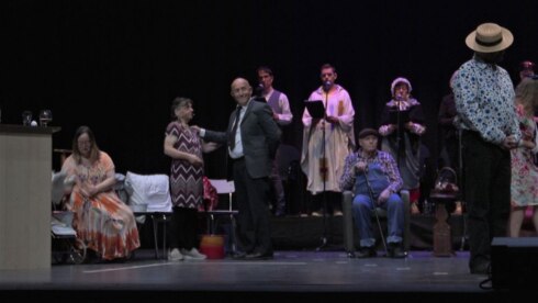 2022-04-07 00:00:00 - Voorstelling 'Wijland' met bijzondere cast in première in Blankenberge