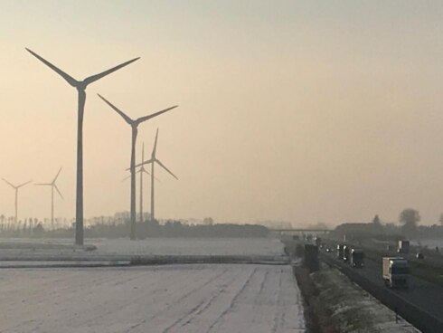 2019-01-23 00:00:00 - 15 nieuwe windturbines aan E40
