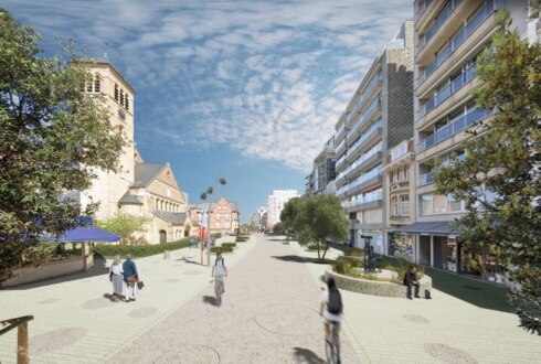 2023-06-22 00:00:00 - De Panne keurt ontwerp nieuwe Zeelaan goed