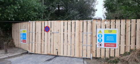 2023-07-28 00:00:00 - Na brandstichting op verlaten camping, nu ook sluikstorting van asbestafval