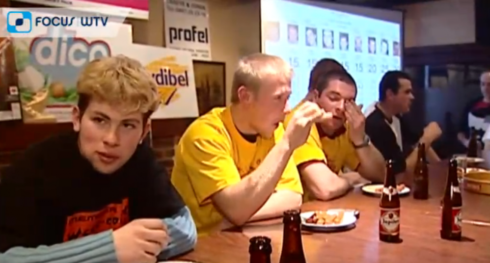 2019-02-01 00:00:00 - Retro: zwanworsten eten in Woumen