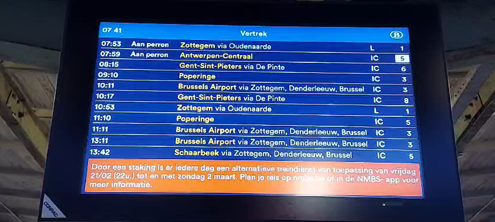 Reiziger ondervindt vandaag meer impact van… | Focus en WTV