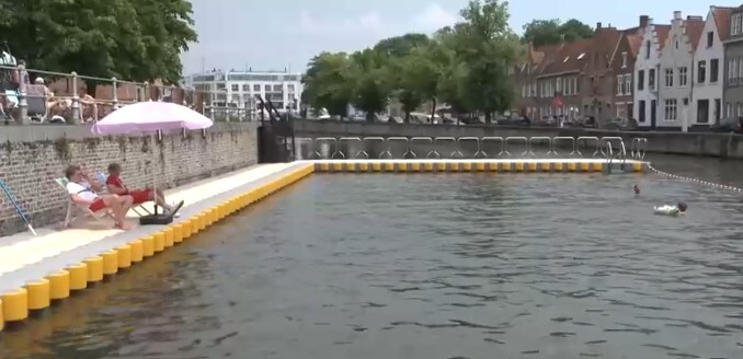 Zwemzone sasplein langerei brugge 2